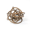 Sculpture of Intertwined Copper Rod