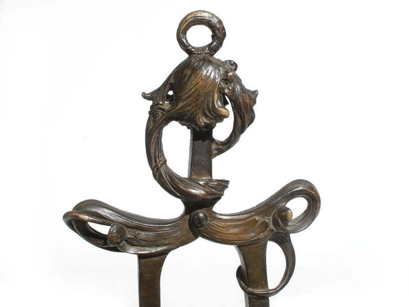 Bronze ‘Fire Tong’ Sculpture by Henri-Louis Levasseur