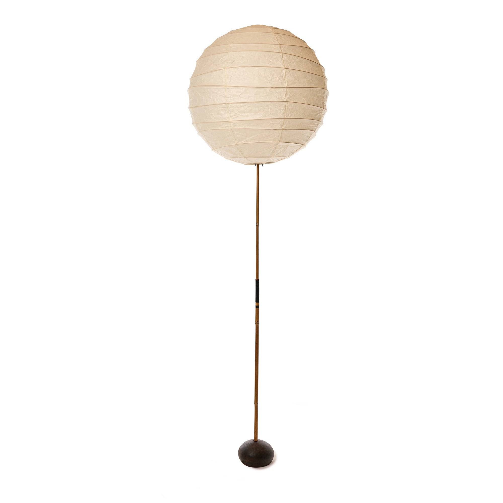 Original Akari Bamboo Floor Lamp by Isamu Noguchi