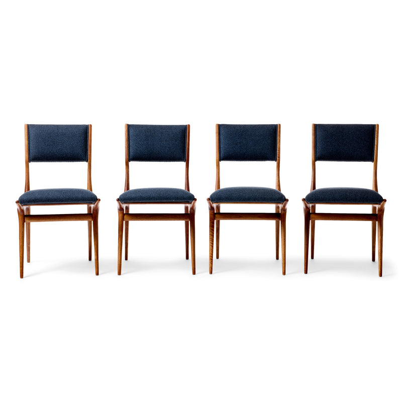 Set of 4 Dining Chairs by Carlo di Carli for M. Singer & Sons