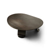 Chrysalis No. 2 Low Table in Blackened Steel by WYETH, Made to Order