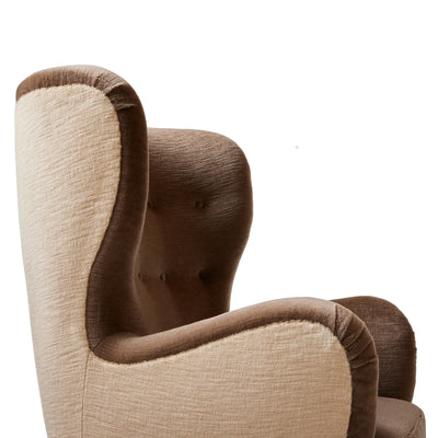 Rare Wing Back Chair by Kay Fisker