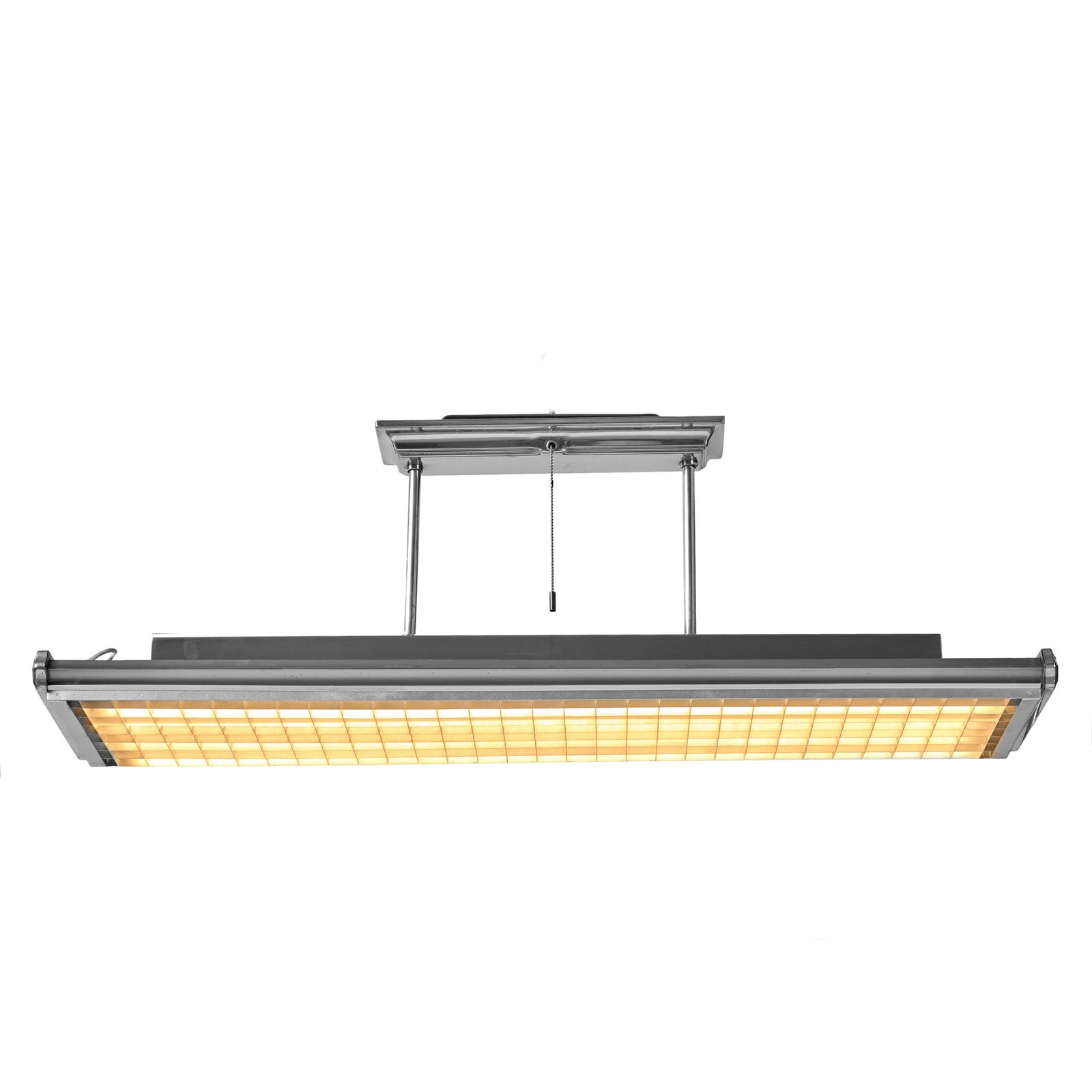 Monel Billiard Light In the Style of Henry Dreyfus / Raymond Loewy