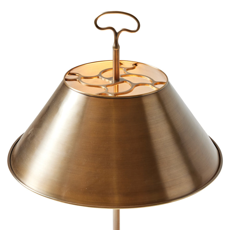 Bronze Candlestick Table Lamp from USA