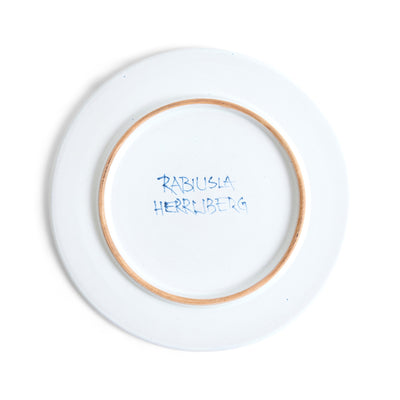 Art Pottery Plate by Rubiusla Herrliberg