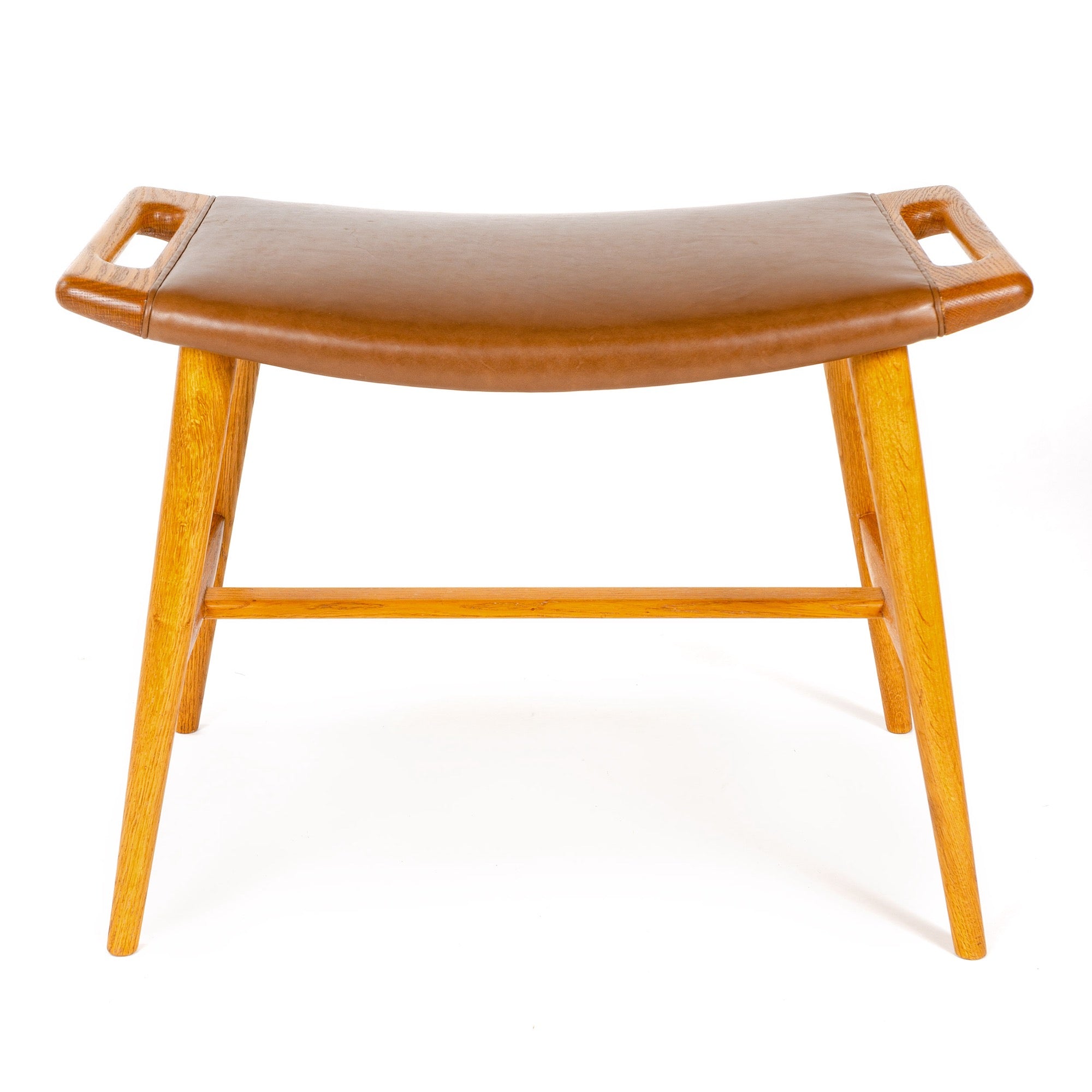 Oak Music Bench by Hans J. Wegner for A.P. Stolen
