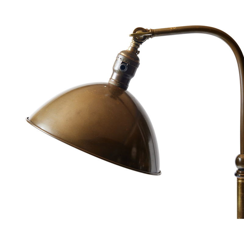 Brass Lamp by Bradley & Hubbard, 1920s