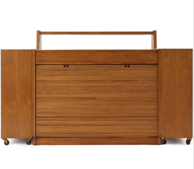 Utility Cabinet on casters by Edward Wormley for Dunbar