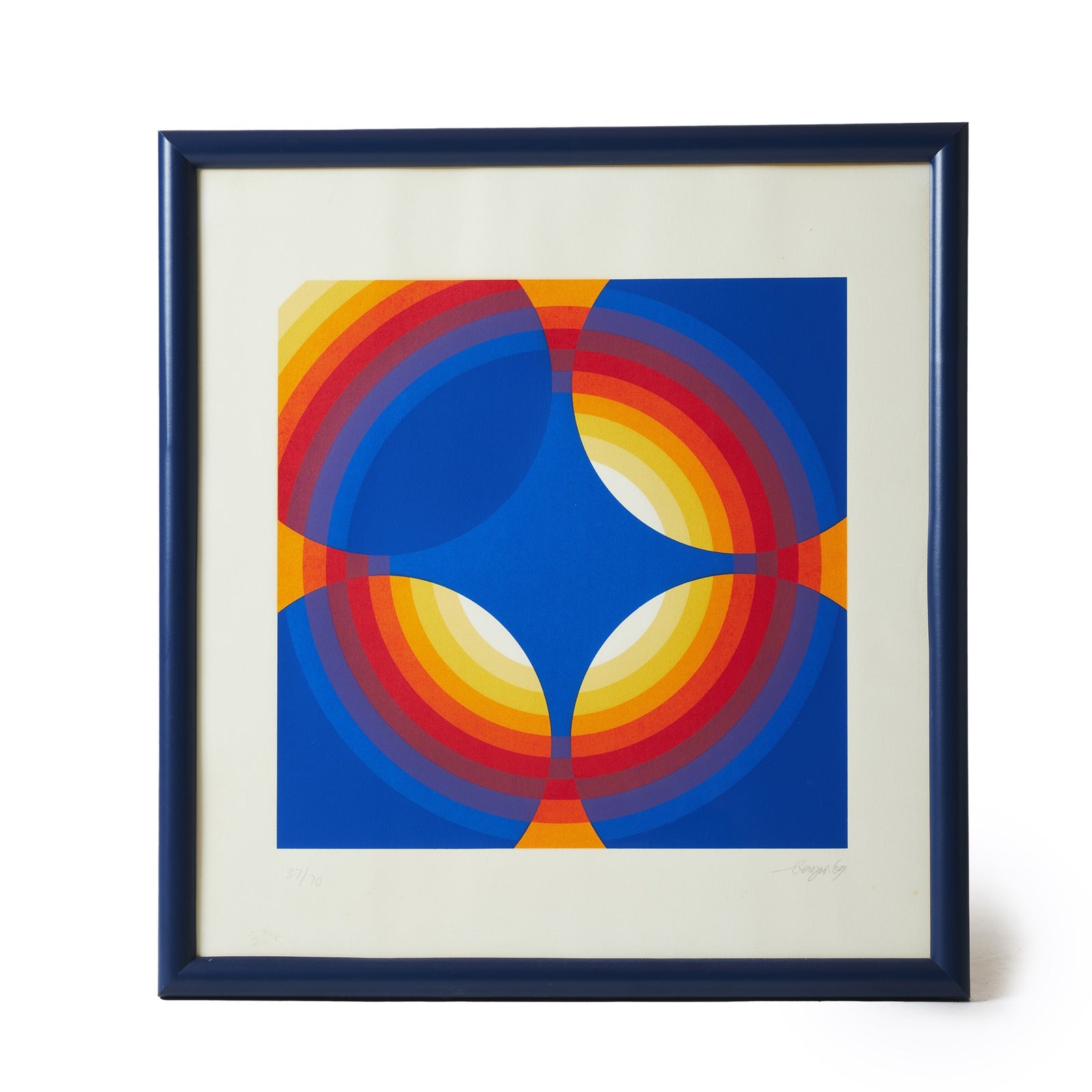 Op Art Lithograph by Herbert Bayer