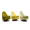 A Swivel Tilt and Rock Slipper Chair by Milo Baughman for Thayer Coggin Inc, 1960s