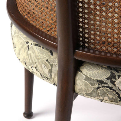 Set of Six Cane Back Dining Chairs by Edward Wormley for Dunbar, 1940s
