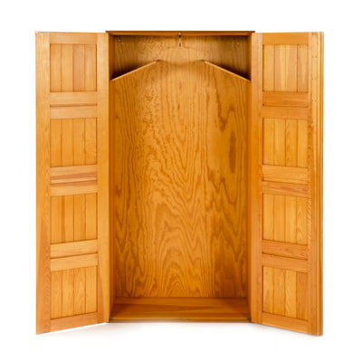 Wardrobe Cabinet in Solid Pine by Mogens Koch for Rud Rasmussen, 1932