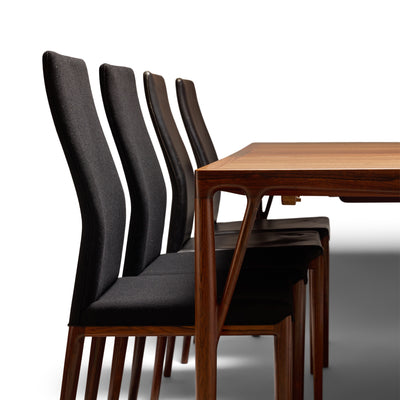 Rosewood Extension Dining Table by Vestergaard Jensen for Peder Pedersen