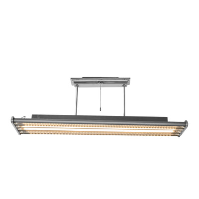 Monel Billiard Light In the Style of Henry Dreyfus / Raymond Loewy
