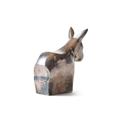 Silver Donkey Figurine by Gunnar Cyren for Dansk Designs, 1970's