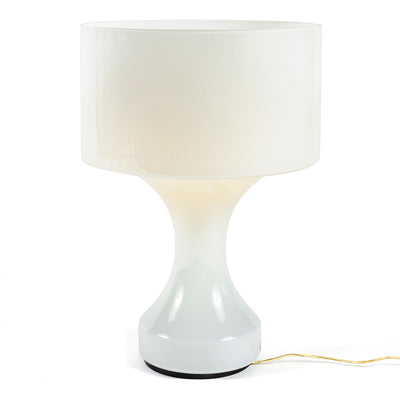 Glass Table Lamp by Enrico Capuzzo for Vistosi, 1965