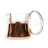 Silver and Copper Mug by Henning Koppel for Georg Jensen