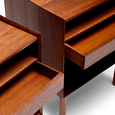 Night Stands by Peter Hvidt & Orla Mölgaard-Nielsen for Soborg Mobler