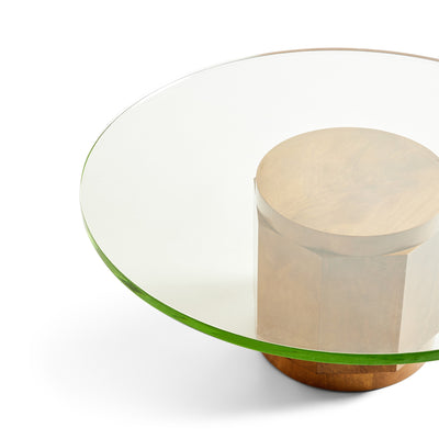 Octagonal Based Low Table by Edward Wormley for Dunbar