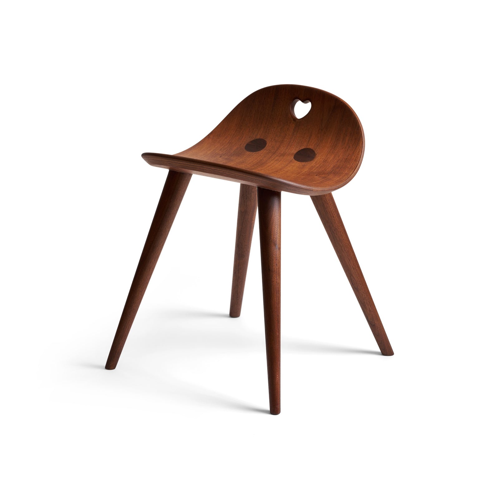 The Heart Stool by Edward J. Wormley for Dunbar
