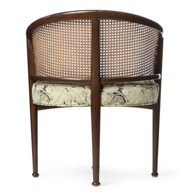 Set of Six Cane Back Dining Chairs by Edward Wormley for Dunbar, 1940s