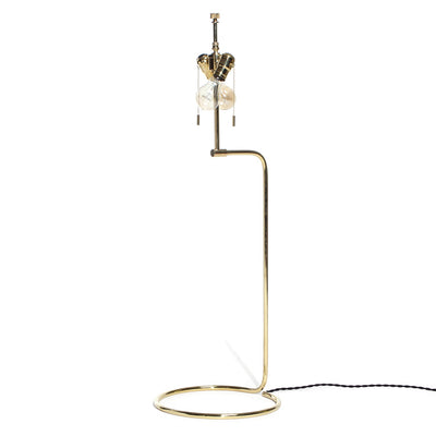 Original Tall 'Rope' Table Lamp in Polished Bronze by WYETH, 2016