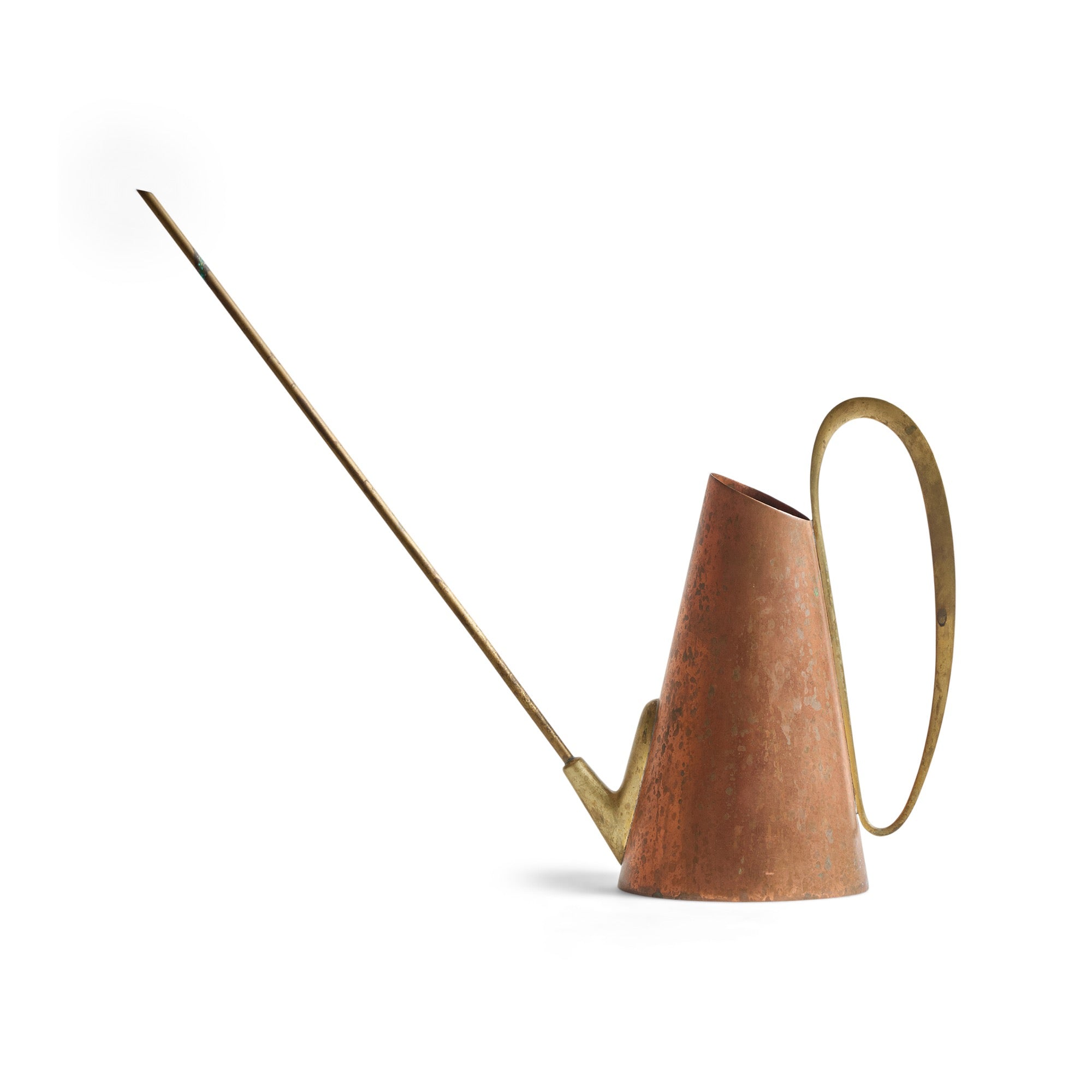 Copper & Brass Watering Can In the Style of Karl Hagenauer for Illums Bolighus, 1960s