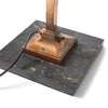 Bronze and Marble Desk Banker's Lamp for I.P. Frink