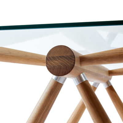 Oak Trestle Table by Enzo Mari for Hida Japan