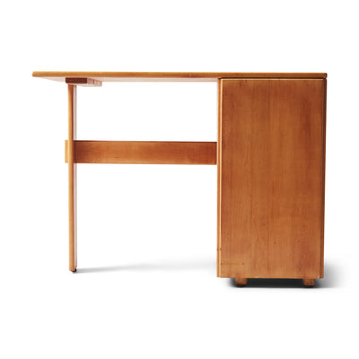 Solid Birch Work Desk by Russel Wright for Conant Ball, 1935
