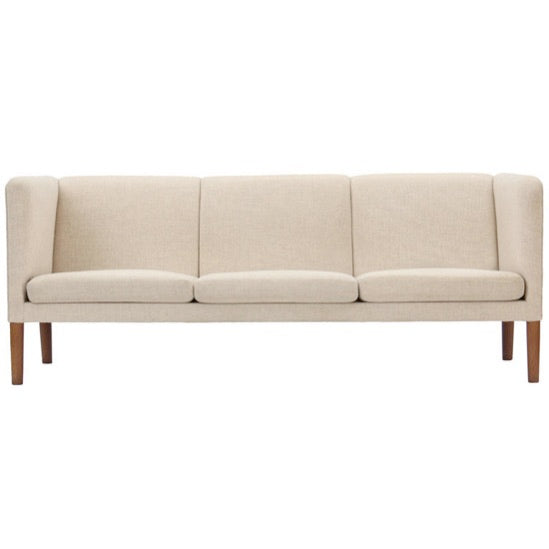 Even Arm Three Seat Sofa by Hans J. Wegner for J. Hansen / A.P. Stolen, 1953