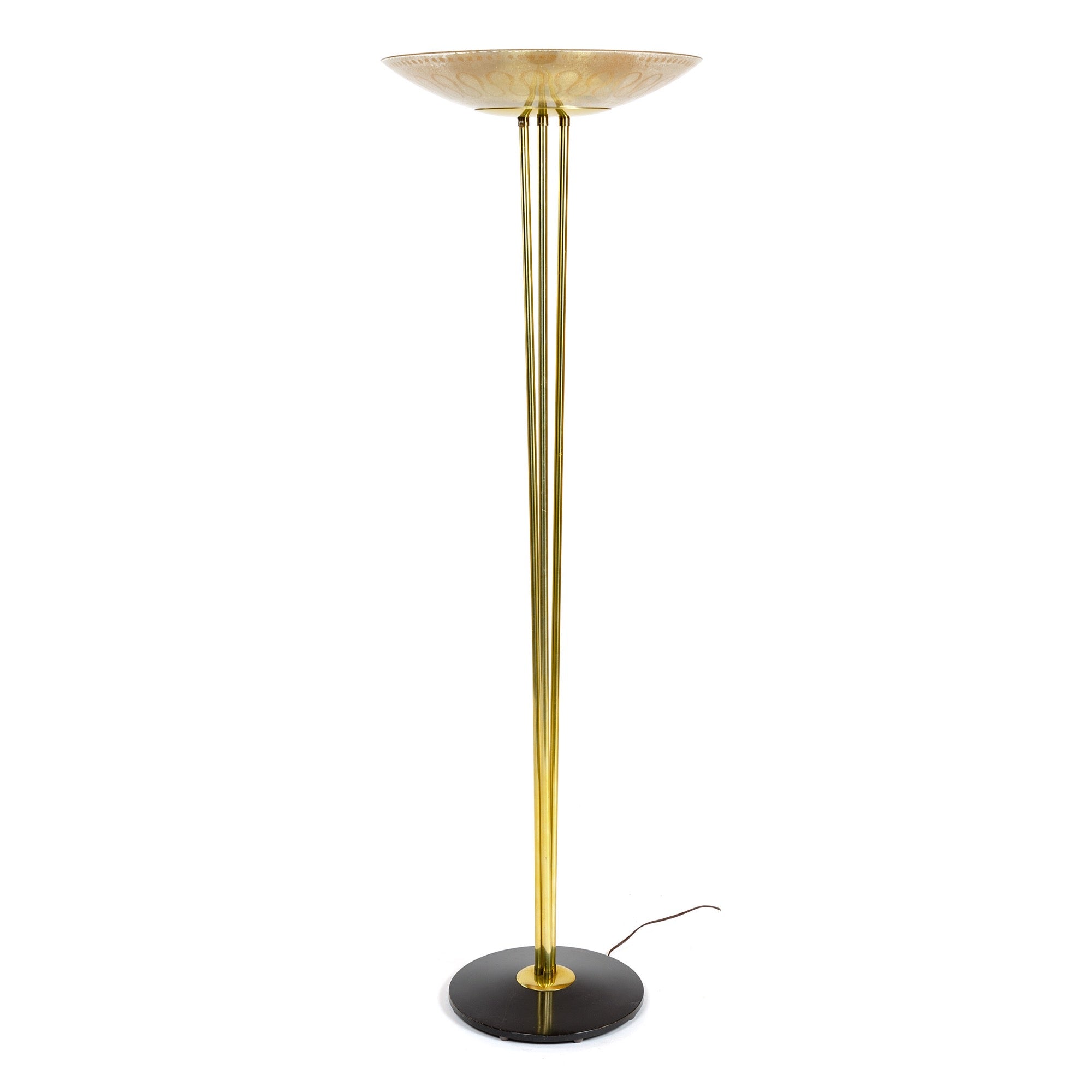 Torchere Floor Lamp by Gerald Thurston / Carl Moser for Lightolier