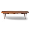 Oval Extension Table by Hans J. Wegner for Johannes Hansen