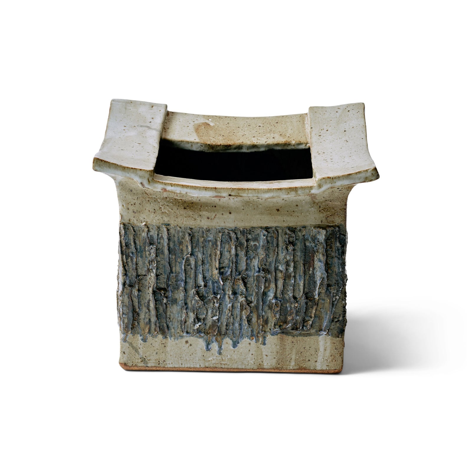 Square Form Studio Made Ceramic Planter