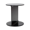 ‘Round I-Beam’ Table in Blackened Steel by WYETH