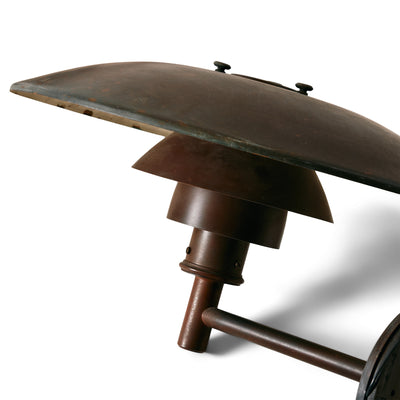 Copper Wall Sconce by Poul Henningsen for Louis Poulsen