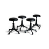 Adjustable Stool on Casters by Bausch & Lomb