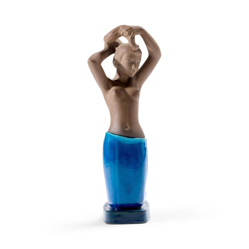Ceramic Sculpture by Johannes Hedegaard for Royal Copenhagen, 1950s