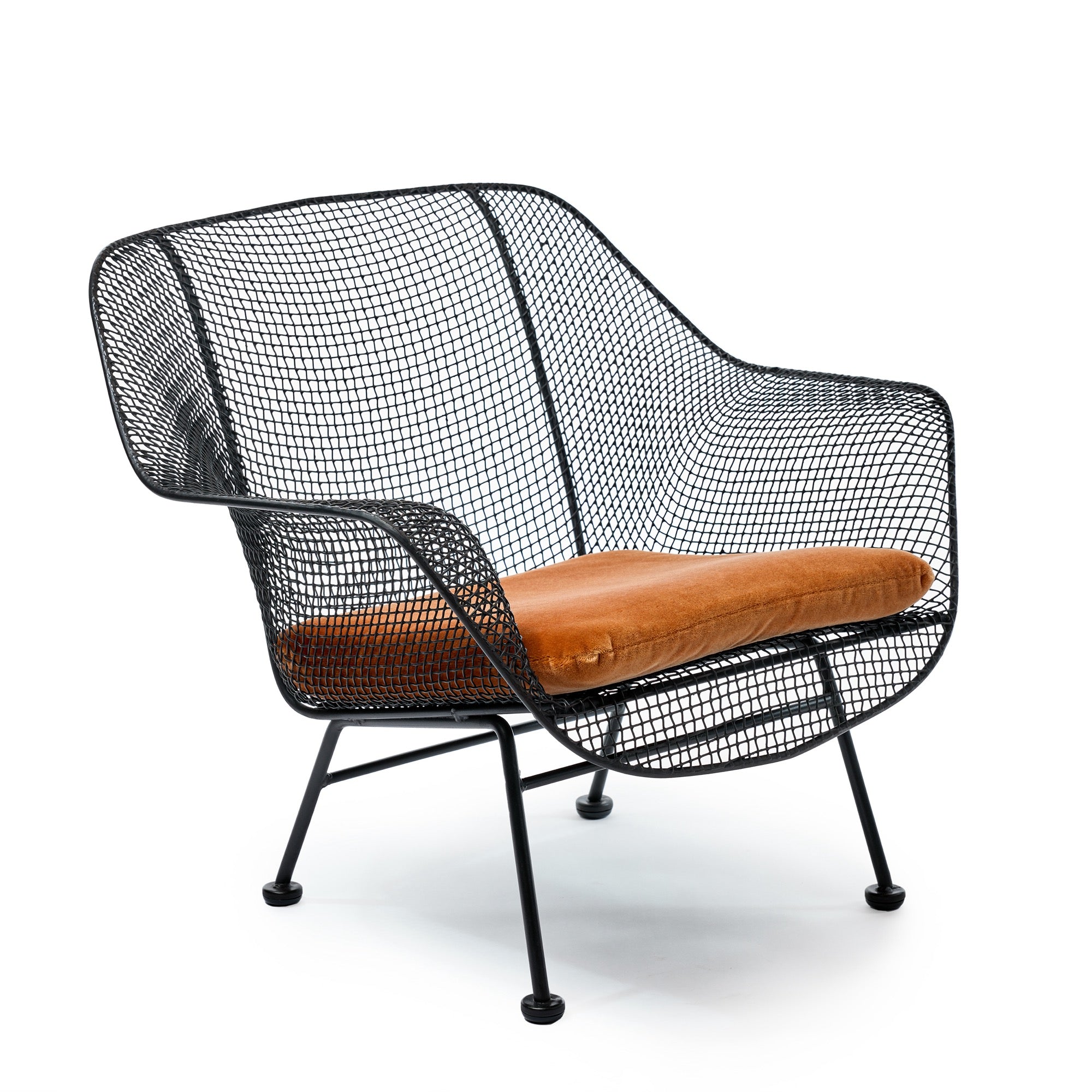 Sculptura Wide Lounge Chair by Russel Woodard for Woodard, 1960s