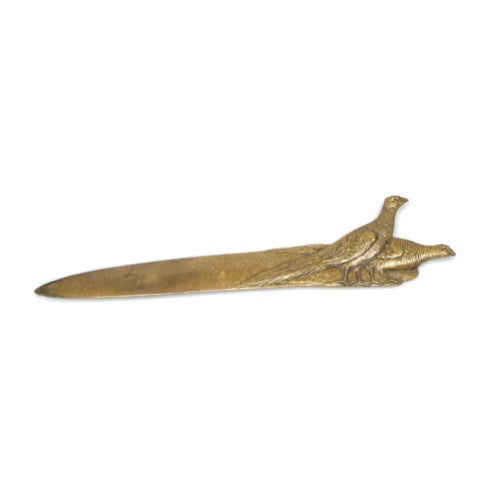 Pheasant Letter Opener from England