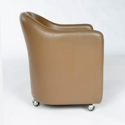 Split Back Chair by Eugenio Gerli for Tecno