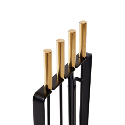 Modernist Fire Tools Set by George Nelson for Pilgrim