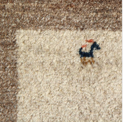 Hand Tufted Tribal Rug from Afghanistan