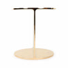 ‘Round I-Beam’ Side Table in Polished Bronze by WYETH, Made to Order