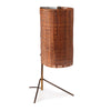 Modernist Cane Table Lamp for Raymor