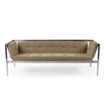 Wire Mesh Sofa Attributed to Gordon Bird and William Rietkerk for Bird-Rietkerk Associates