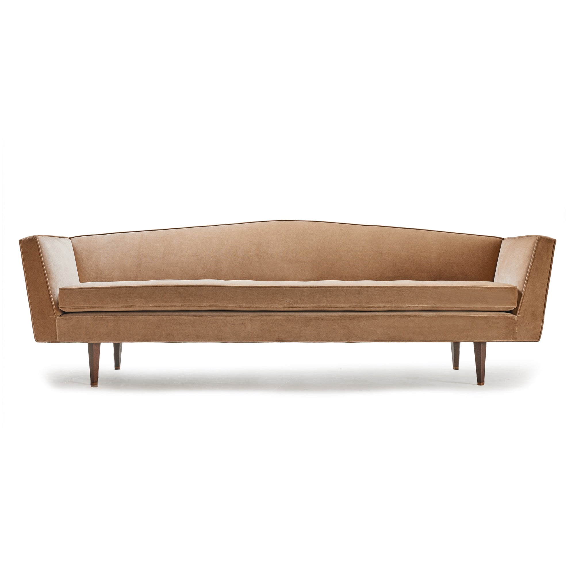 Rare Arched Back Sofa by Edward Wormley for Dunbar