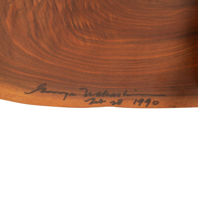 Signed Music Stand in Walnut by George Nakashima for George Nakashima Studio, 1990