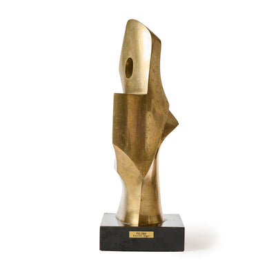 Abstract Bronze Sculpture by Seymour Meyer, 1960s