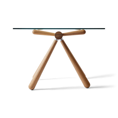 Oak Trestle Table by Enzo Mari for Hida Japan